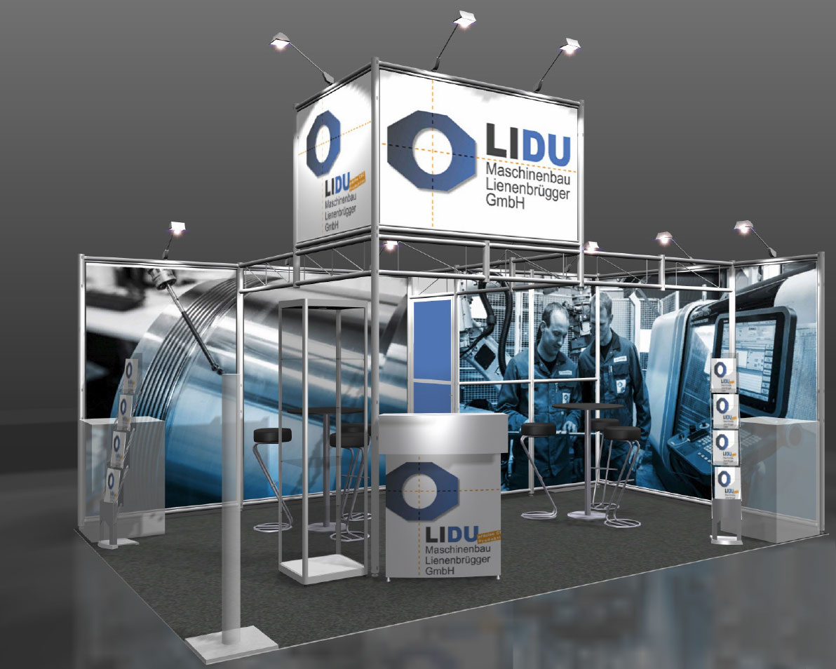 Messestand auf der diesjährigen Hannover Messe