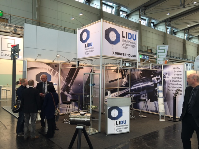 Messestand auf der diesjährigen Hannover Messe